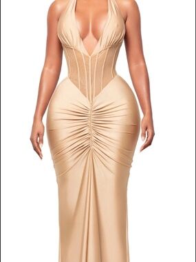 Yagi VALENCIA SOLEIL CORSET DRESS